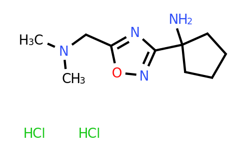 CAS 1311317-24-4 | 1-{5-[(dimethylamino)methyl]-1,2,4-oxadiazol-3-yl}cyclopentan-1-amine dihydrochloride