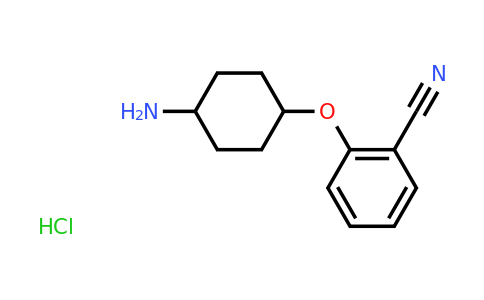 CAS 1311317-44-8 | 2-[(4-Aminocyclohexyl)oxy]benzonitrile hydrochloride