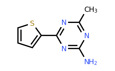 CAS 1311317-56-2 | 4-Methyl-6-(thiophen-2-yl)-1,3,5-triazin-2-amine