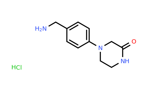 CAS 1311317-69-7 | 4-[4-(Aminomethyl)phenyl]piperazin-2-one hydrochloride