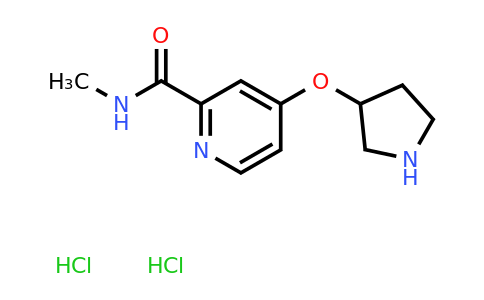 CAS 1311317-77-7 | N-Methyl-4-(pyrrolidin-3-yloxy)pyridine-2-carboxamide dihydrochloride