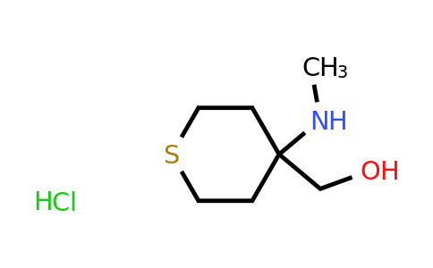 [4-(methylamino)thian-4-yl]methanol hydrochloride