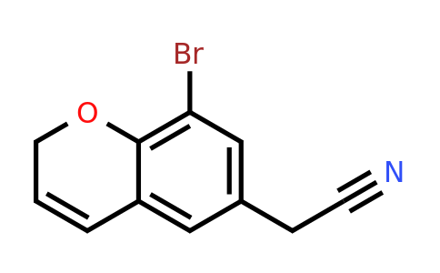 CAS 1311317-88-0 | 2-(8-Bromo-2H-chromen-6-yl)acetonitrile