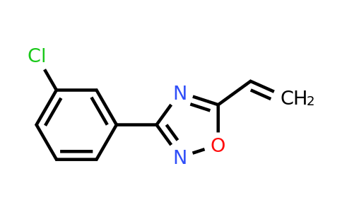 CAS 1311318-06-5 | 3-(3-Chlorophenyl)-5-ethenyl-1,2,4-oxadiazole