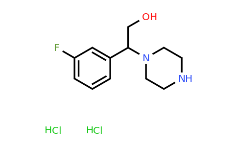 CAS 1311318-09-8 | 2-(3-Fluorophenyl)-2-(piperazin-1-yl)ethan-1-ol dihydrochloride