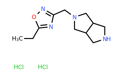CAS 1311318-14-5 | 5-Ethyl-3-{octahydropyrrolo[3,4-c]pyrrol-2-ylmethyl}-1,2,4-oxadiazole dihydrochloride