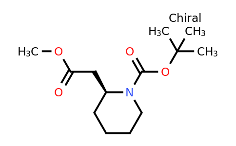 CAS 131134-77-5 | (S)-tert-Butyl 2-(2-methoxy-2-oxoethyl)piperidine-1-carboxylate