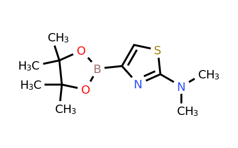 CAS 1311413-01-0 | 2-(Dimethylamino)thiazole-4-boronic acid pinacol ester