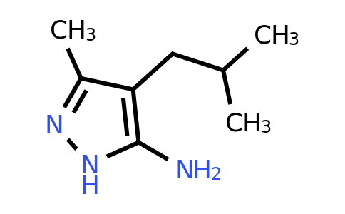 CAS 1311416-79-1 | 3-Methyl-4-(2-methylpropyl)-1H-pyrazol-5-amine