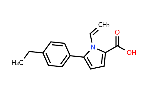 CAS 131172-67-3 | 5-(4-Ethylphenyl)-1-vinyl-1H-pyrrole-2-carboxylic acid
