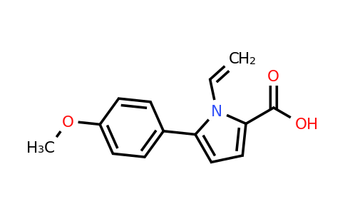 CAS 131172-68-4 | 5-(4-Methoxyphenyl)-1-vinyl-1H-pyrrole-2-carboxylic acid