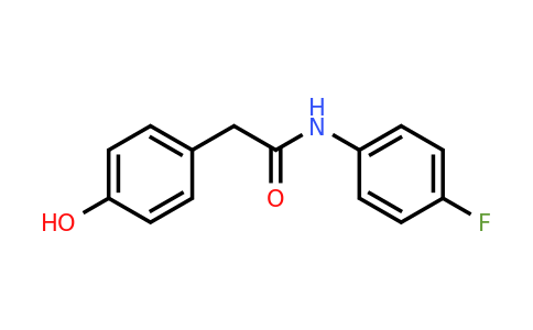 CAS 131179-72-1 | N-(4-Fluorophenyl)-2-(4-hydroxyphenyl)acetamide