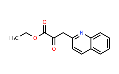 CAS 13119-76-1 | Ethyl 2-oxo-3-(quinolin-2-yl)propanoate
