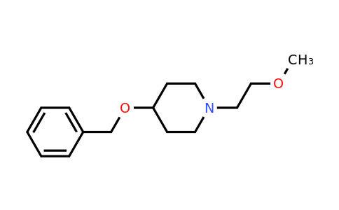 CAS 1311910-82-3 | 4-(benzyloxy)-1-(2-methoxyethyl)piperidine