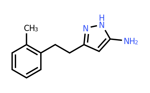 CAS 1312343-74-0 | 3-[2-(2-methylphenyl)ethyl]-1H-pyrazol-5-amine