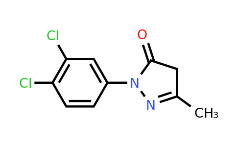CAS 13124-17-9 | 1-(3,4-dichlorophenyl)-3-methyl-4,5-dihydro-1H-pyrazol-5-one