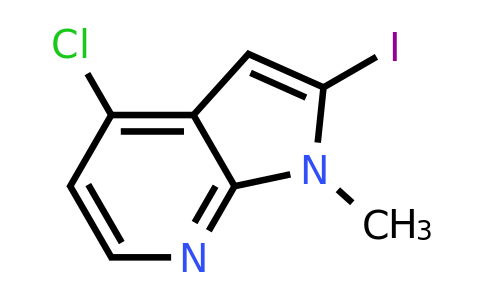 CAS 1312581-09-1 | 4-Chloro-2-iodo-1-methyl-1H-pyrrolo[2,3-b]pyridine