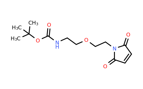 CAS 131274-15-2 | tert-butyl N-{2-[2-(2,5-dioxo-2,5-dihydro-1H-pyrrol-1-yl)ethoxy]ethyl}carbamate