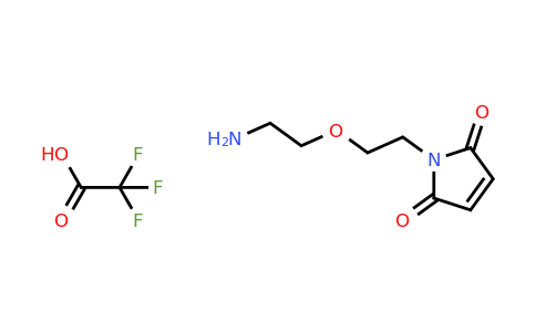 CAS 131274-17-4 | 1-[2-(2-aminoethoxy)ethyl]-2,5-dihydro-1H-pyrrole-2,5-dione trifluoroacetate