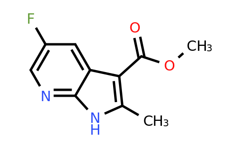 CAS 1312755-47-7 | methyl 5-fluoro-2-methyl-1H-pyrrolo[2,3-b]pyridine-3-carboxylate