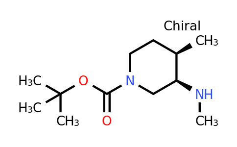 CAS 1312762-44-9 | tert-butyl (3R,4R)-4-methyl-3-(methylamino)piperidine-1-carboxylate