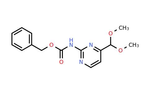 CAS 1312764-25-2 | Benzyl (4-(dimethoxymethyl)pyrimidin-2-yl)carbamate