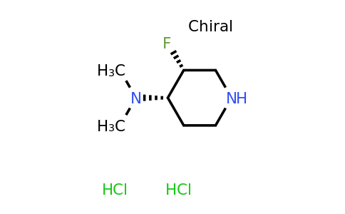 CAS 1312784-72-7 | cis-3-fluoro-N,N-dimethyl-piperidin-4-amine;dihydrochloride