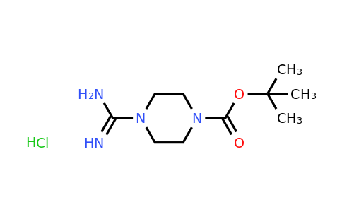 CAS 1312935-03-7 | Tert-butyl 4-carbamimidoylpiperazine-1-carboxylate hydrochloride