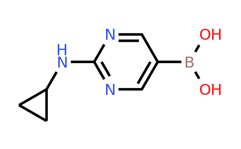 CAS 1312942-14-5 | (2-(cyclopropylamino)pyrimidin-5-yl)boronic acid