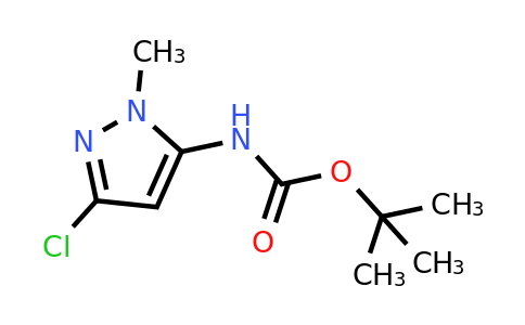 CAS 1312949-21-5 | tert-butyl N-(3-chloro-1-methyl-1H-pyrazol-5-yl)carbamate