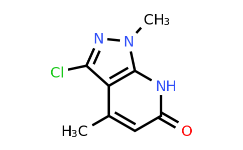 CAS 1312949-23-7 | 3-chloro-1,4-dimethyl-1H,6H,7H-pyrazolo[3,4-b]pyridin-6-one