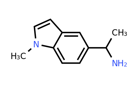 CAS 1312949-64-6 | 1-(1-Methyl-1H-indol-5-yl)ethanamine