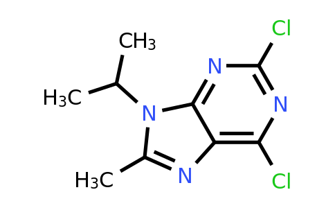 CAS 1313026-86-6 | 2,6-Dichloro-9-isopropyl-8-methyl-9H-purine