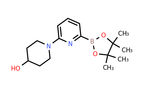 CAS 1313040-65-1 | 6-(4-Hydroxypiperidin-1-YL)pyridine-2-boronic acid pinacol ester
