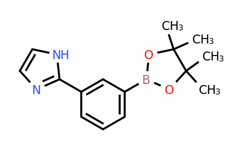 CAS 1313049-30-7 | 2-[3-(Tetramethyl-1,3,2-dioxaborolan-2-YL)phenyl]-1H-imidazole