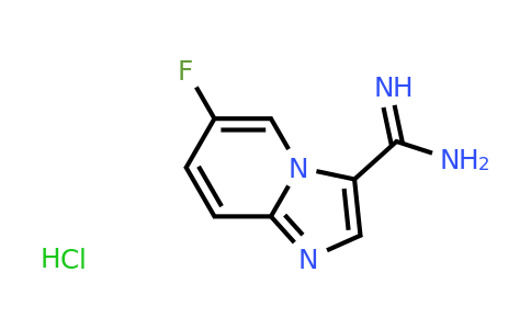 CAS 1313279-62-7 | 6-Fluoro-imidazo[1,2-a]pyridine-3-carboxamidine hydrochloride