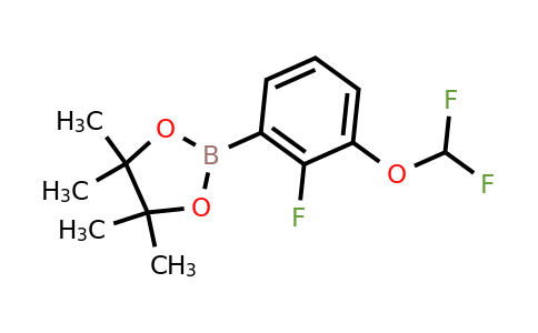 CAS 1313426-18-4 | 2-(3-(Difluoromethoxy)-2-fluorophenyl)-4,4,5,5-tetramethyl-1,3,2-dioxaborolane