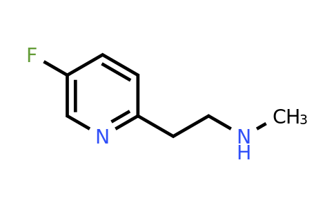 CAS 1313426-27-5 | 2-(5-Fluoropyridin-2-yl)-N-methylethanamine