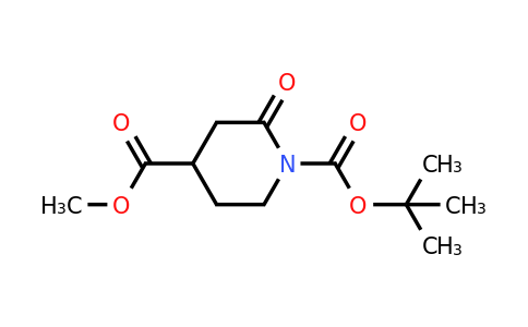 CAS 1313498-26-8 | O1-tert-butyl O4-methyl 2-oxopiperidine-1,4-dicarboxylate