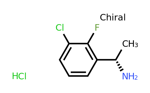 CAS 1313593-59-7 | (S)-1-(3-Chloro-2-fluorophenyl)ethanamine hydrochloride