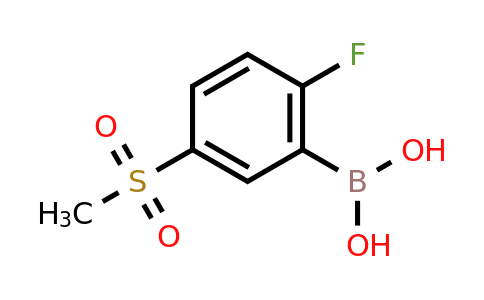 CAS 1313617-71-8 | (2-Fluoro-5-(methylsulfonyl)phenyl)boronic acid
