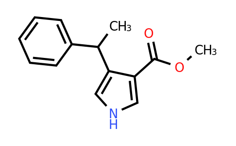 CAS 1313712-50-3 | Methyl 4-(1-phenylethyl)-1H-pyrrole-3-carboxylate