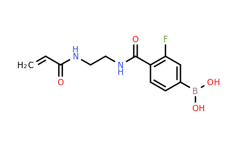 CAS 1313712-90-1 | (4-((2-Acrylamidoethyl)carbamoyl)-3-fluorophenyl)boronic acid