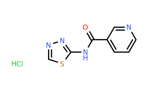 CAS 1313731-98-4 | N-(1,3,4-Thiadiazol-2-yl)nicotinamide hydrochloride
