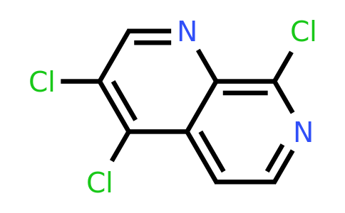 CAS 1313738-65-6 | 3,4,8-trichloro-1,7-naphthyridine
