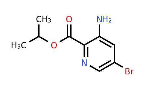 CAS 1313738-67-8 | 3-Amino-5-bromo-pyridine-2-carboxylic acid isopropyl ester