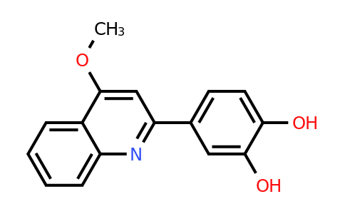 CAS 1313738-83-8 | 4-(4-Methoxyquinolin-2-yl)benzene-1,2-diol