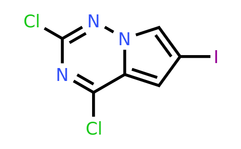 CAS 1313738-97-4 | 2,4-dichloro-6-iodopyrrolo[2,1-f][1,2,4]triazine