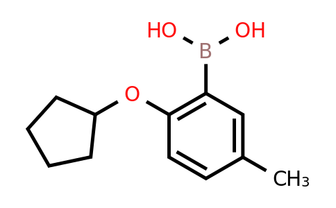 CAS 1313760-64-3 | [2-(cyclopentyloxy)-5-methylphenyl]boronic acid