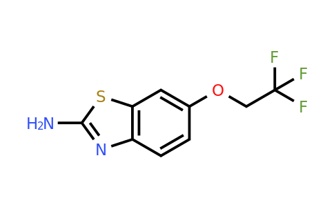 CAS 131395-08-9 | 6-(2,2,2-Trifluoroethoxy)-1,3-benzothiazol-2-amine